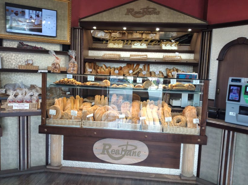 Ciambelle E Display Di Bagel